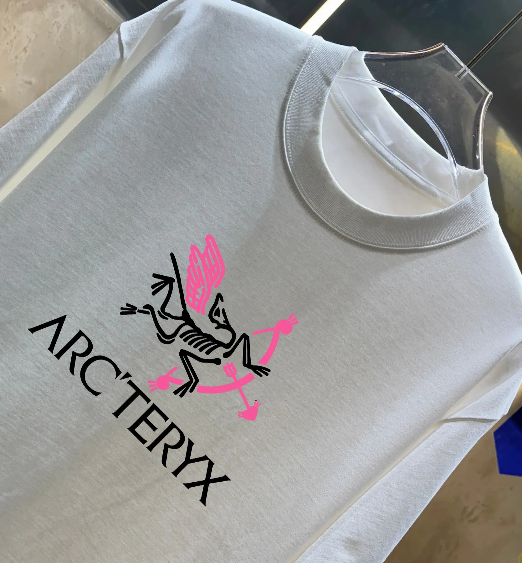 Arc'Teryx JILSANDER 2026 New Arrival Series LOGO T Same Style Versatile ：Black White Green Purple Size：S M L XL XXL